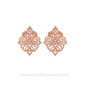 Earrings MDF Design 206
