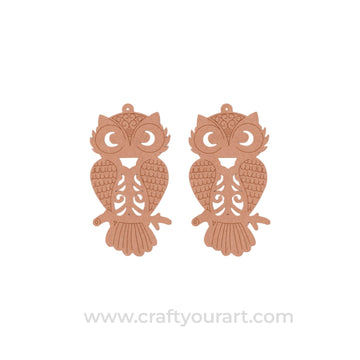 Earrings MDF Design 209