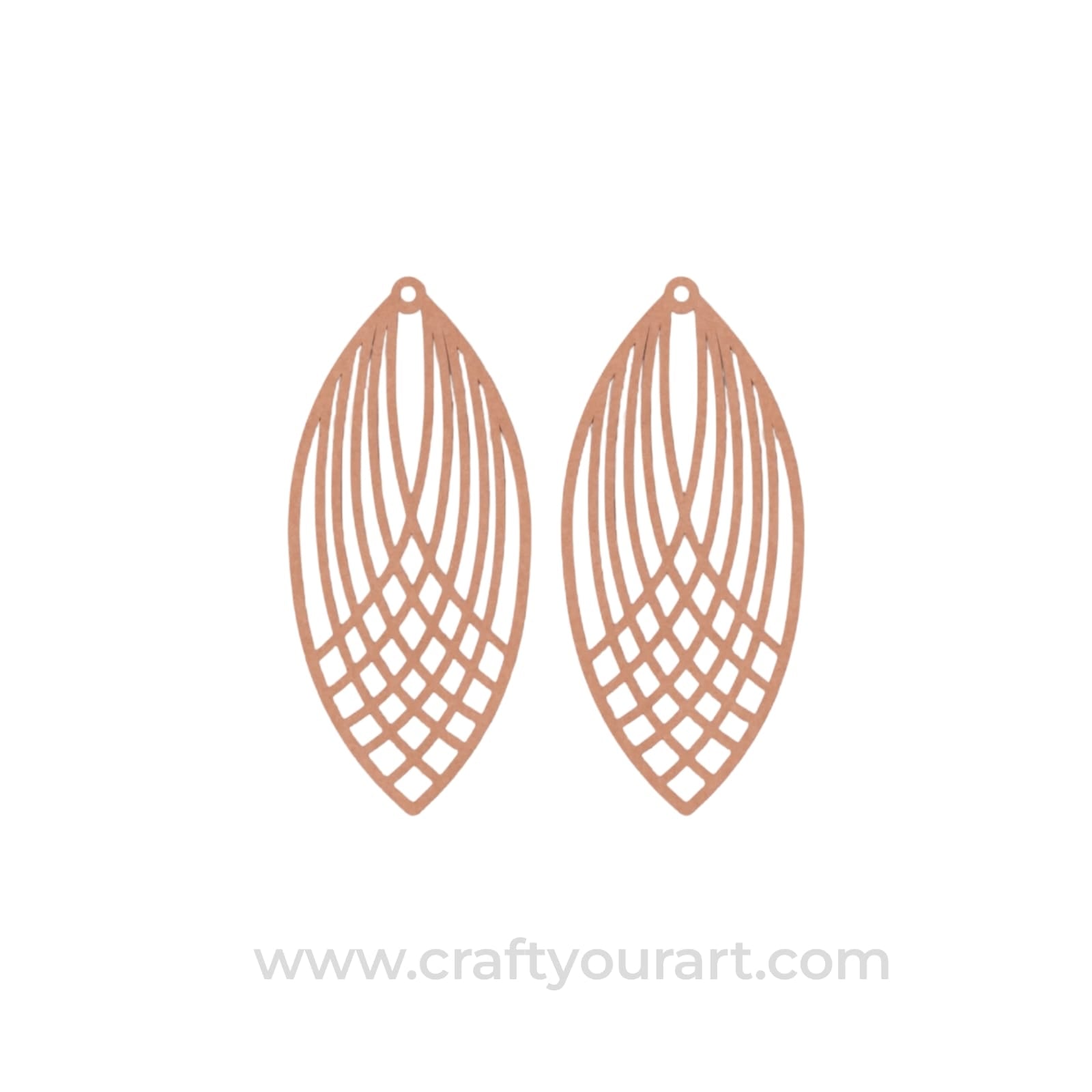 Earrings MDF Design 210