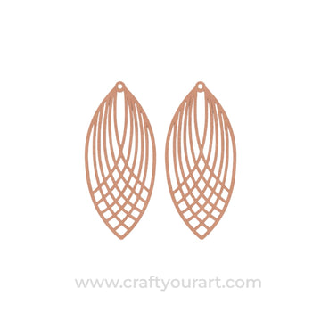 Earrings MDF Design 210