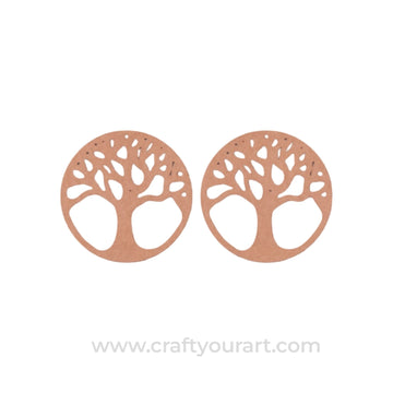 Earrings MDF Design 212
