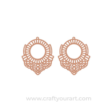 Earrings MDF Design 213