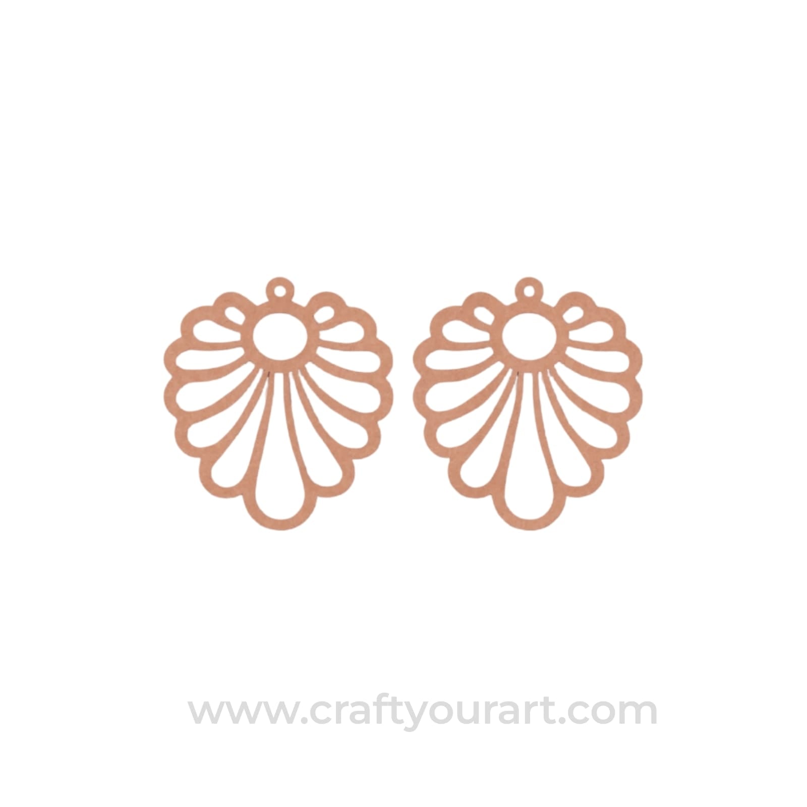 Earrings MDF Design 214
