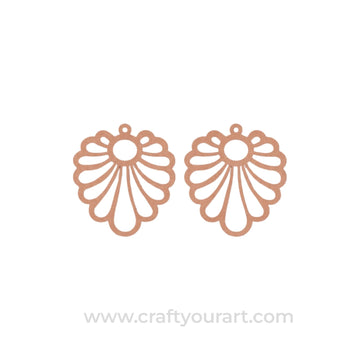 Earrings MDF Design 214