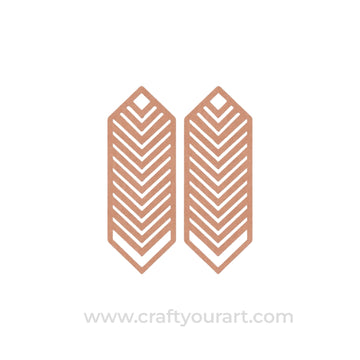 Earrings MDF Design 215