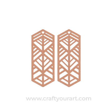 Earrings MDF Design 216