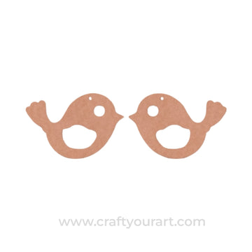 Earrings MDF Design 218