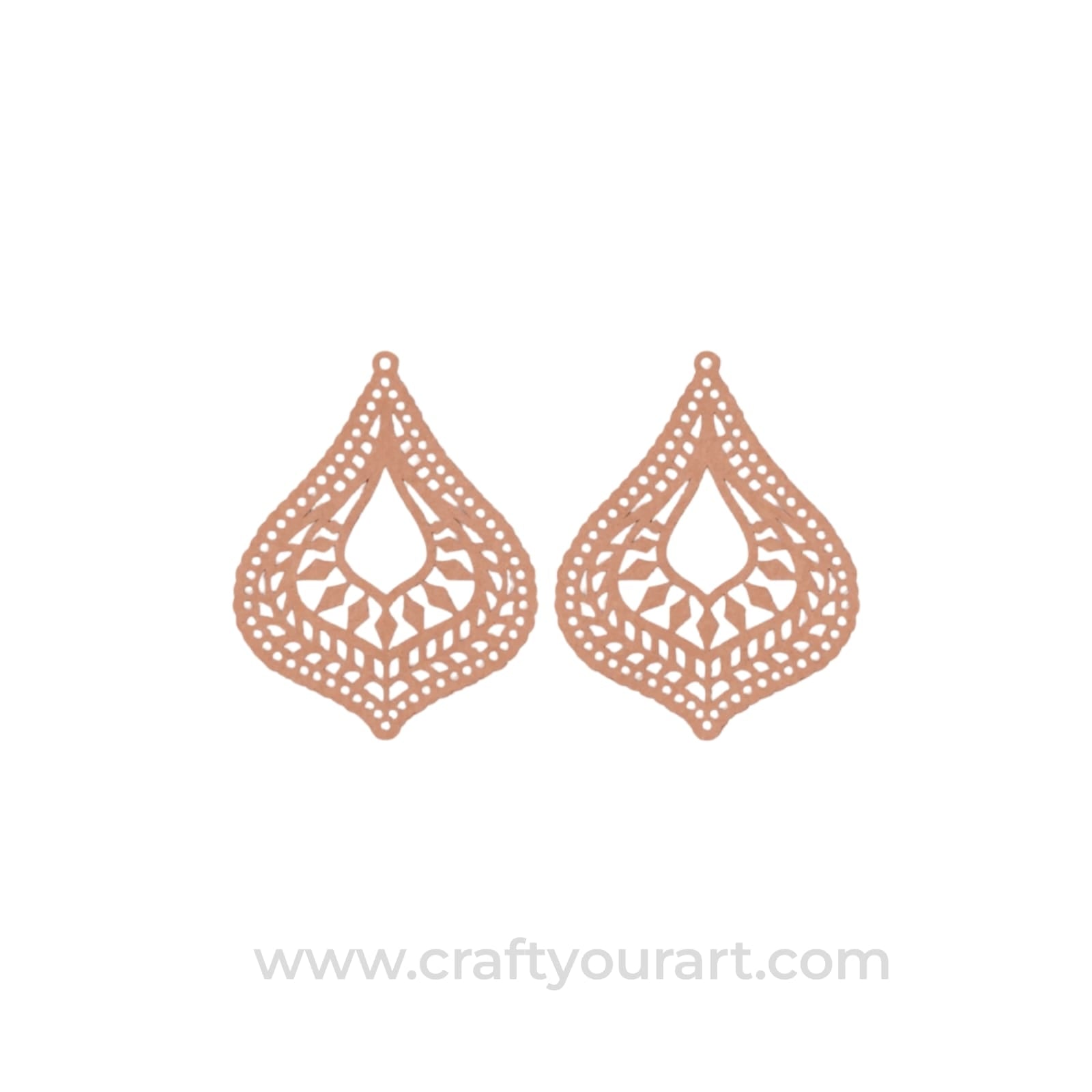 Earrings MDF Design 219