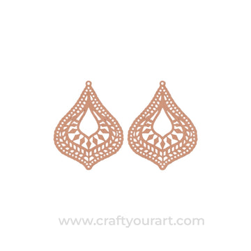 Earrings MDF Design 219