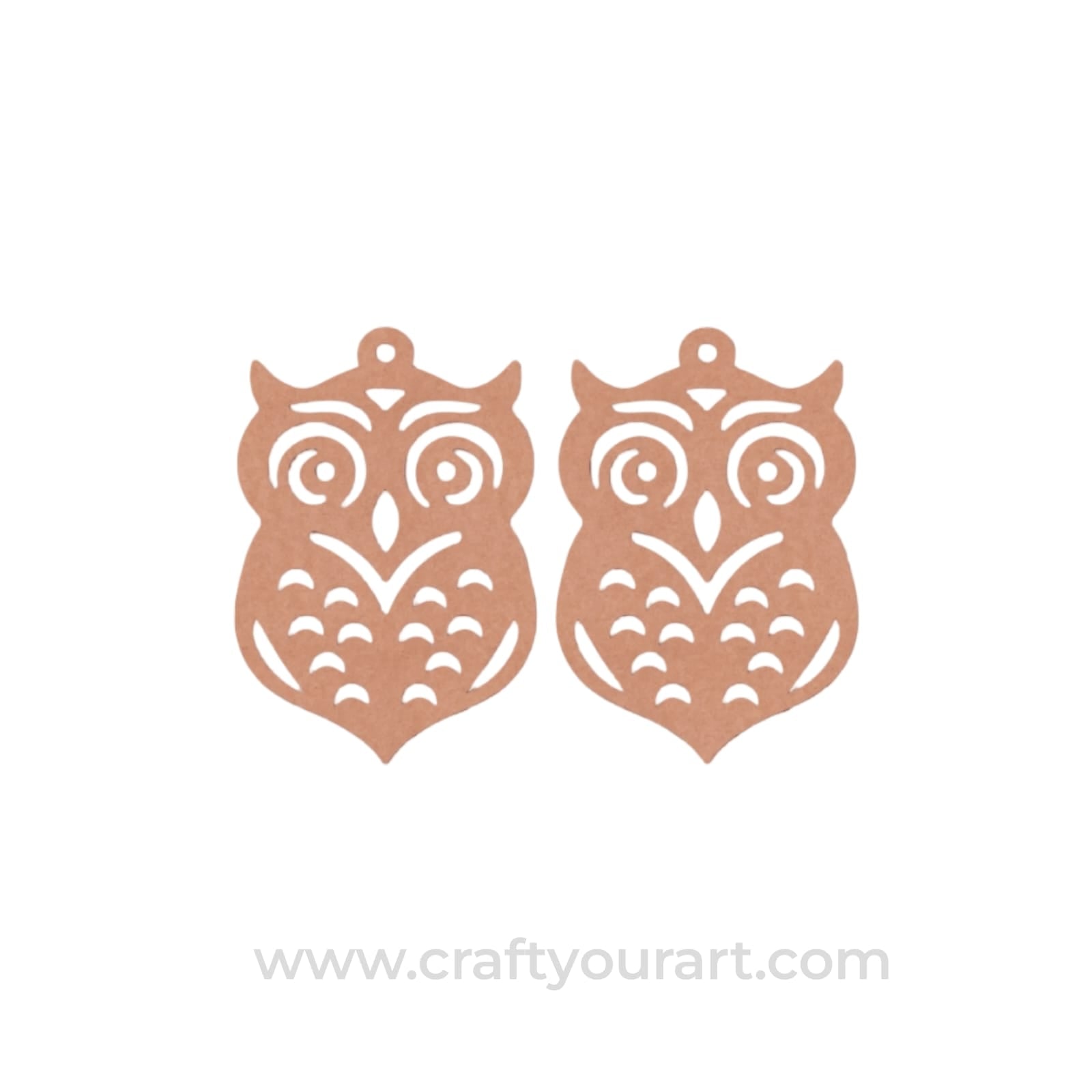 Earrings MDF Design 224