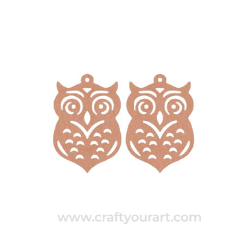 Earrings MDF Design 224