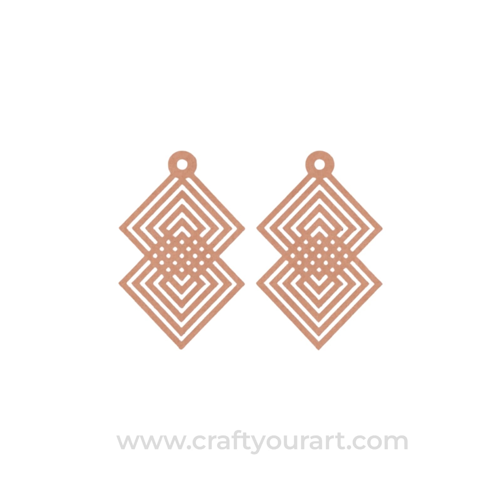 Earrings MDF Design 225