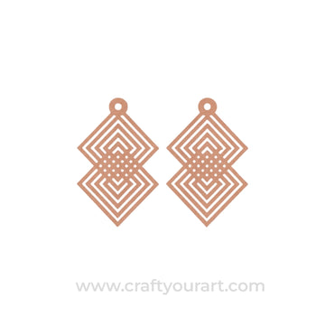 Earrings MDF Design 225