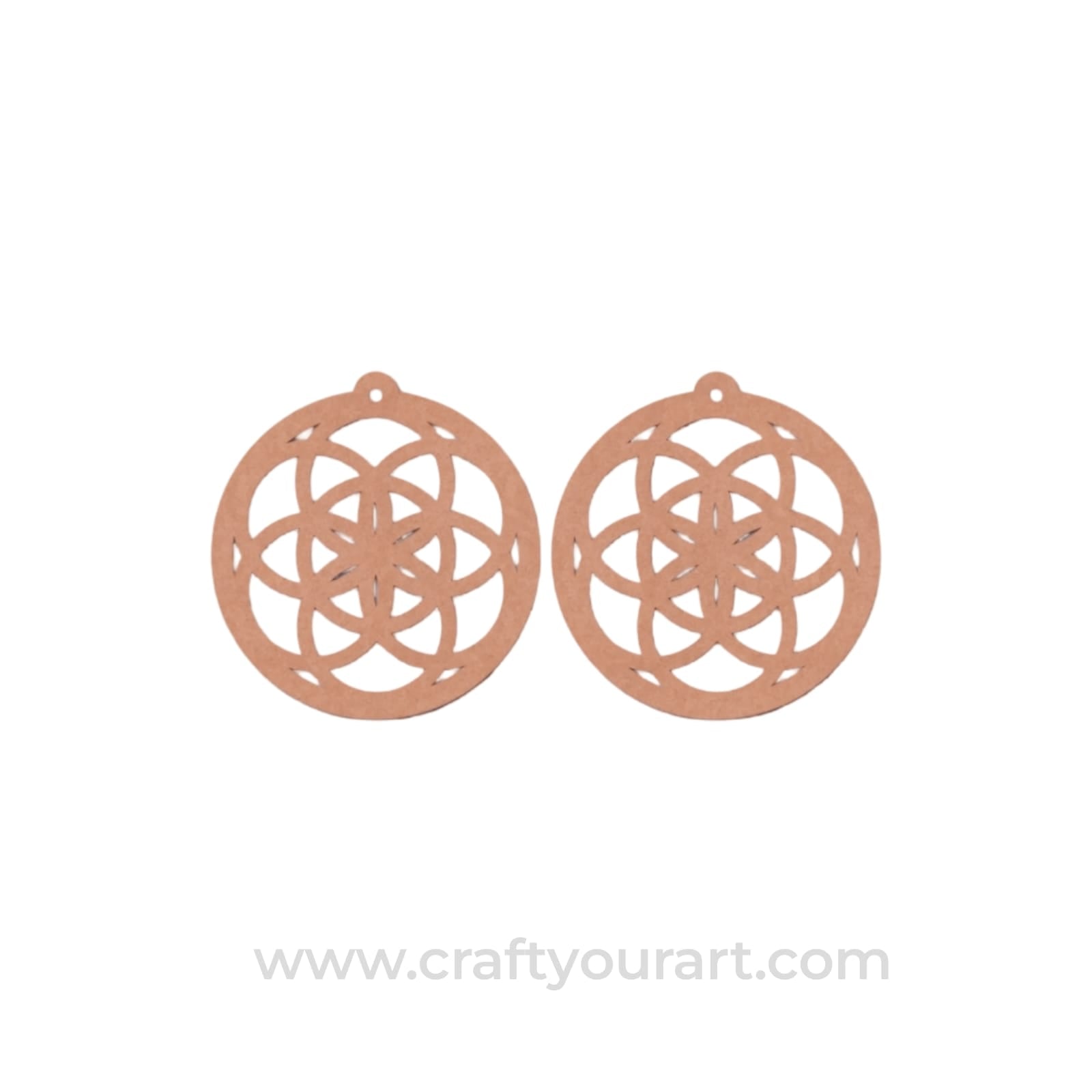 Earrings MDF Design 226