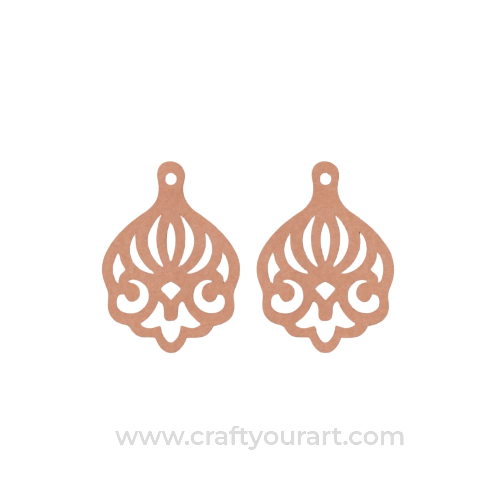 Earrings MDF Design 227