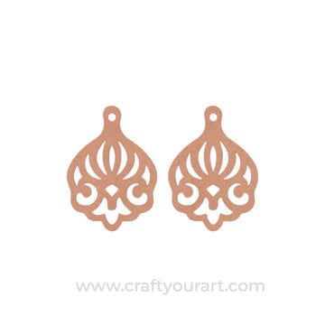 Earrings MDF Design 227