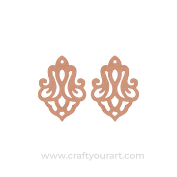 Earrings MDF Design 234