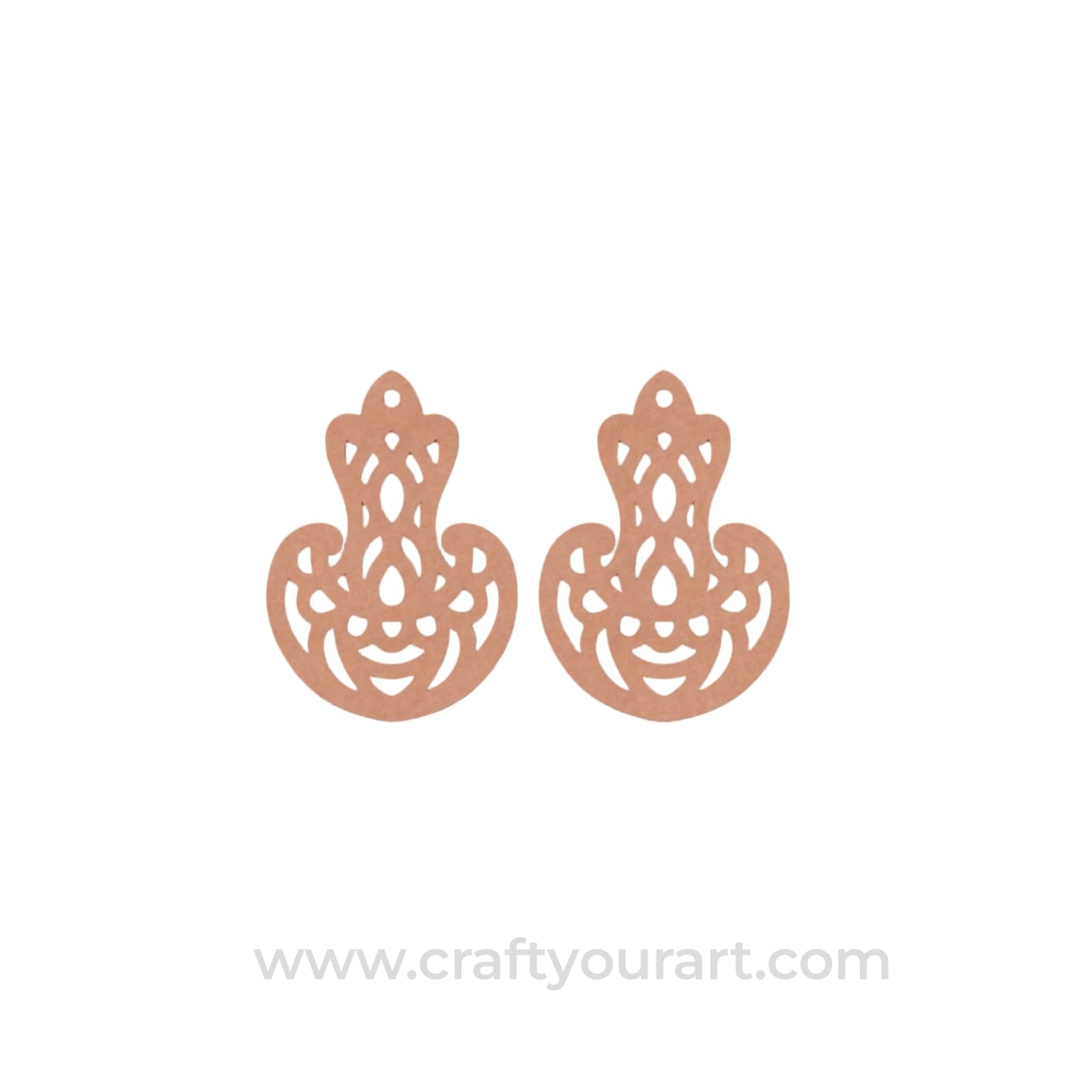 Earrings MDF Design 235