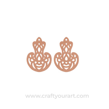 Earrings MDF Design 235