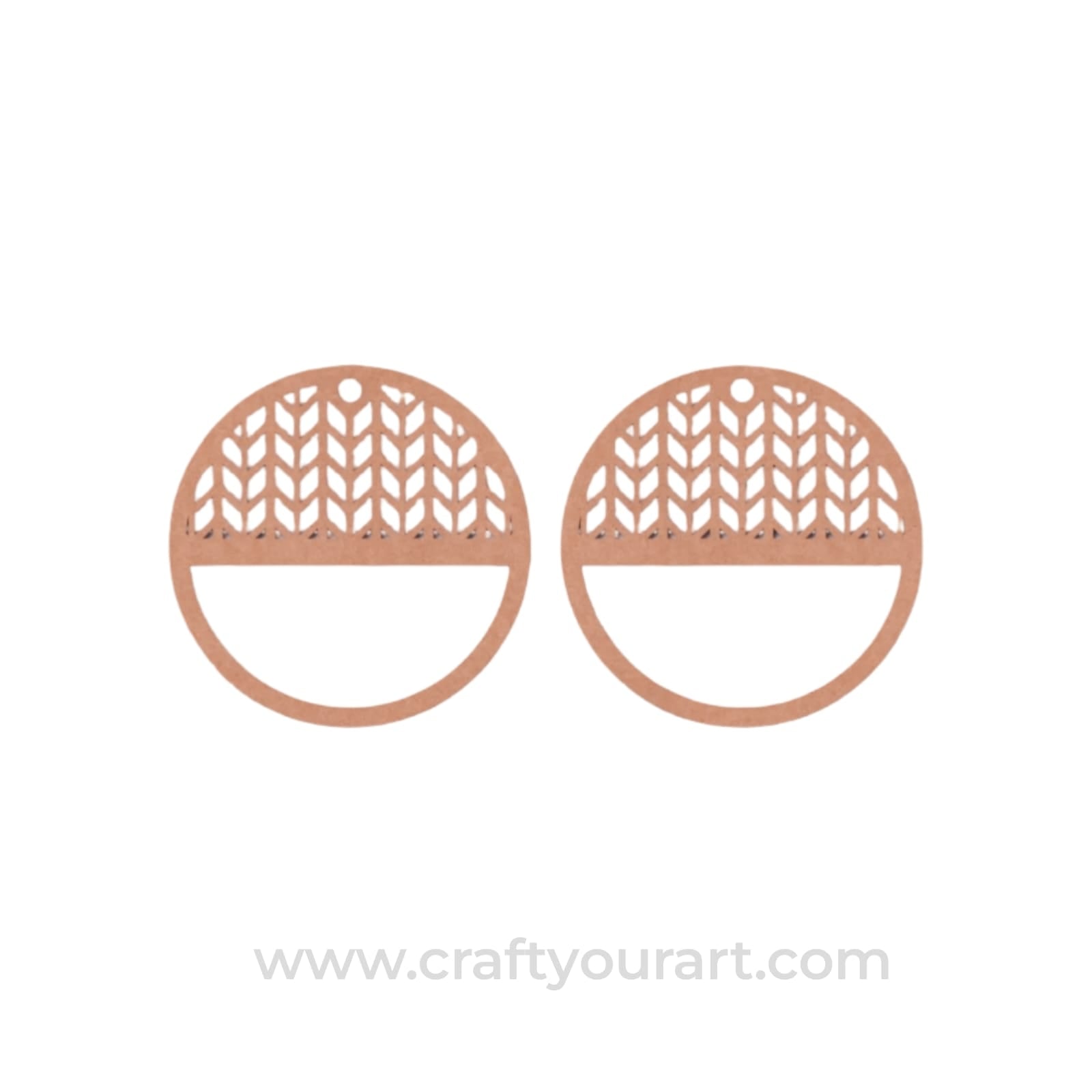 Earrings MDF Design 237