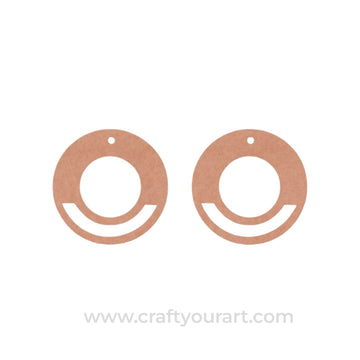 Earrings MDF Design 239