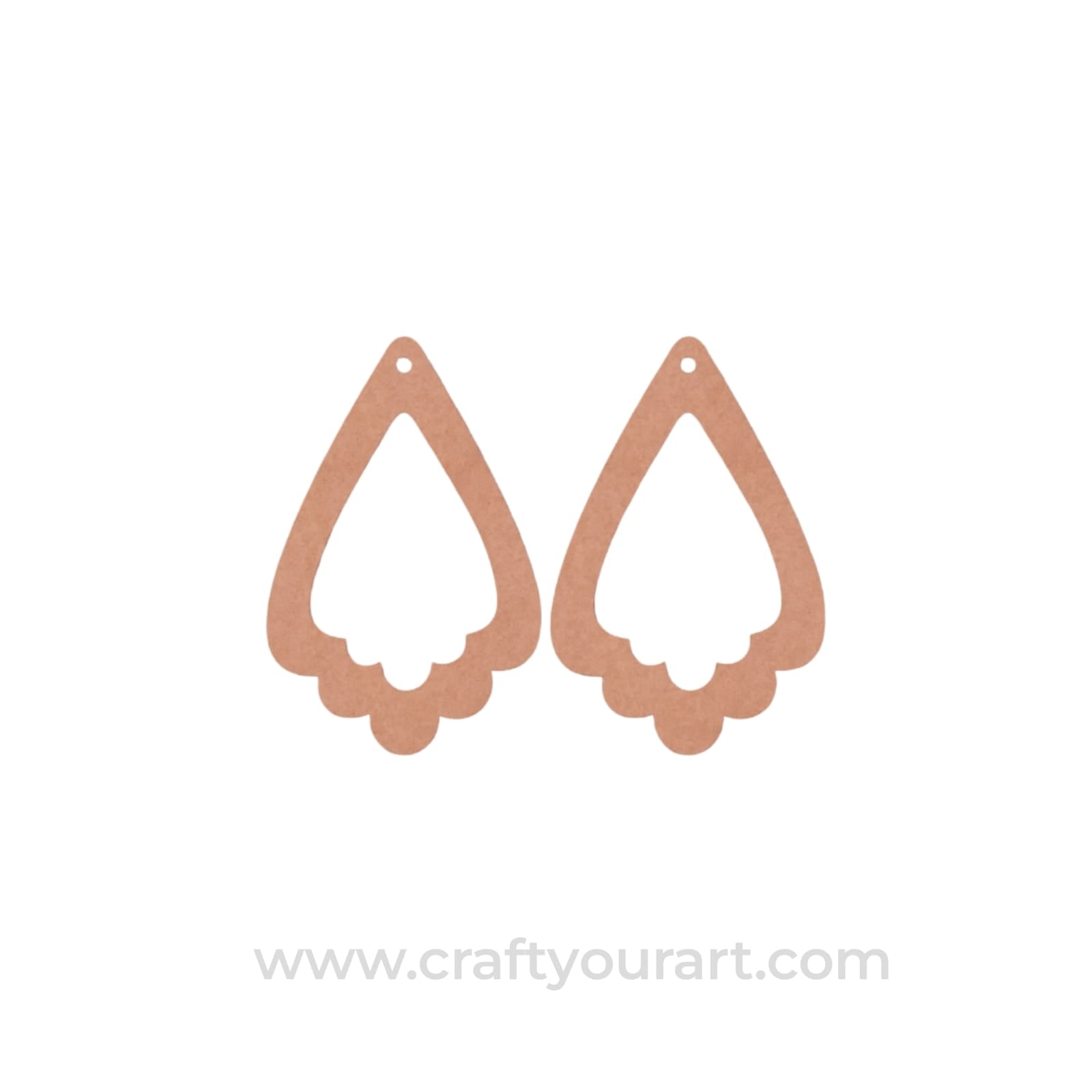 Earrings MDF Design 242