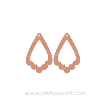 Earrings MDF Design 242