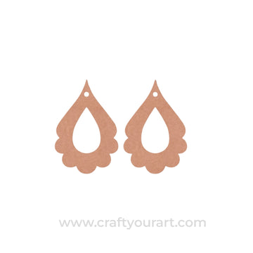 Earrings MDF Design 248