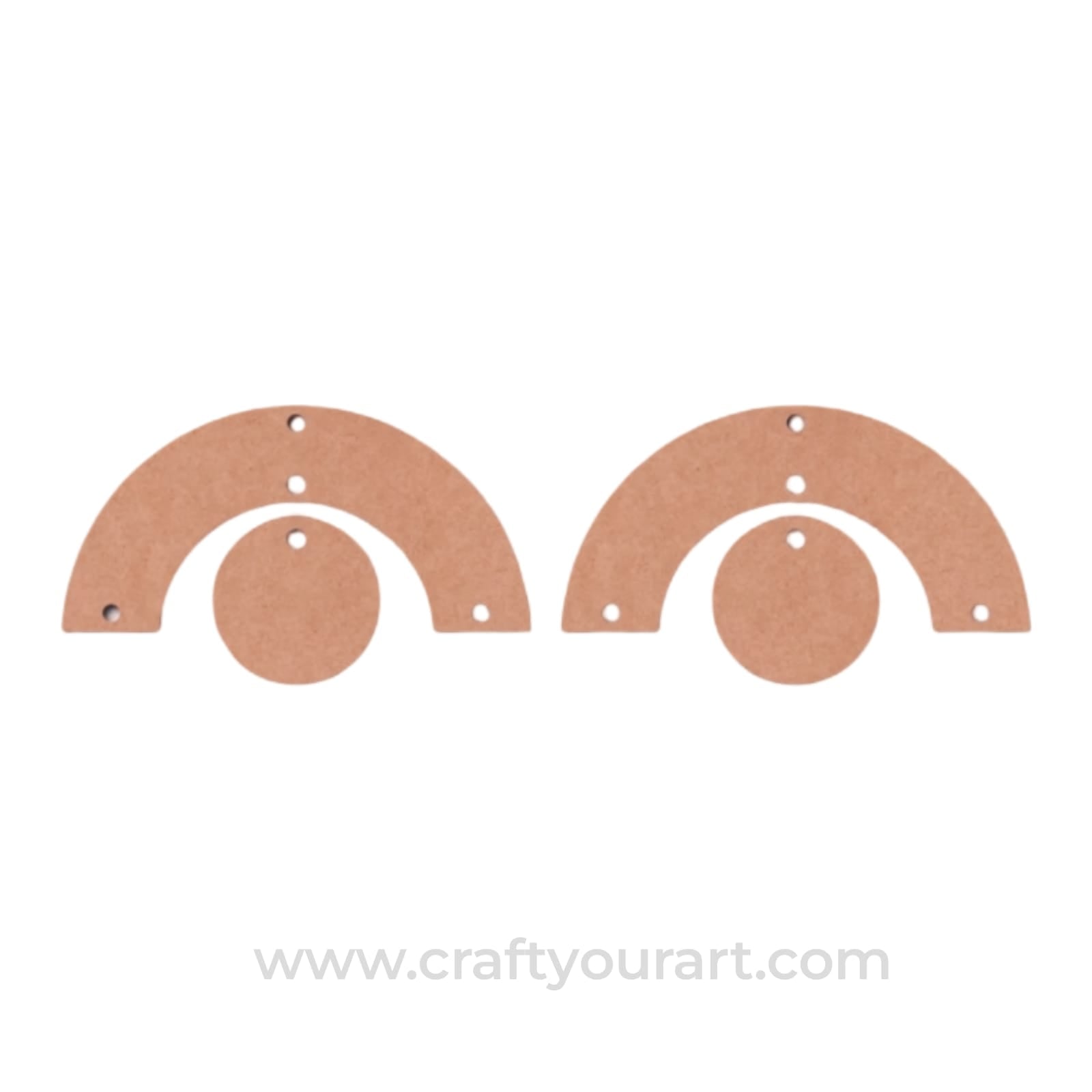 Earrings MDF Design 249
