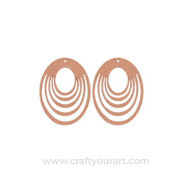 Earrings MDF Design 252