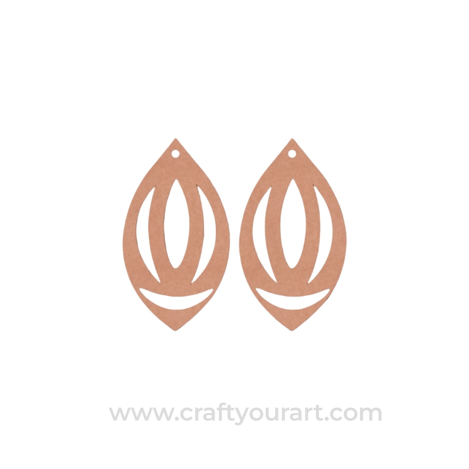 Earrings MDF Design 253