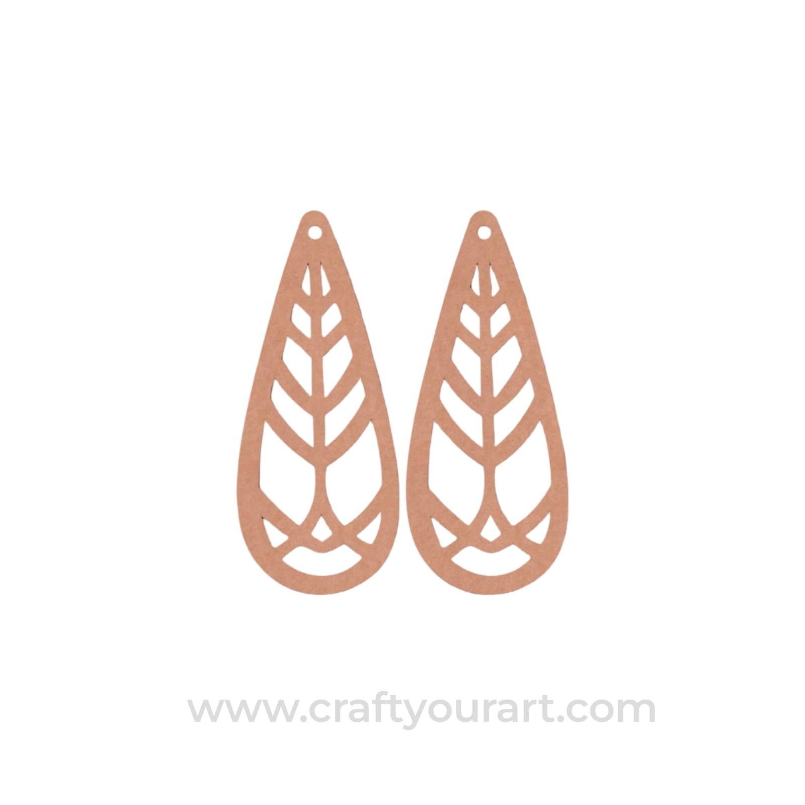 Earrings MDF Design 254