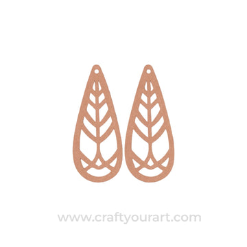 Earrings MDF Design 254