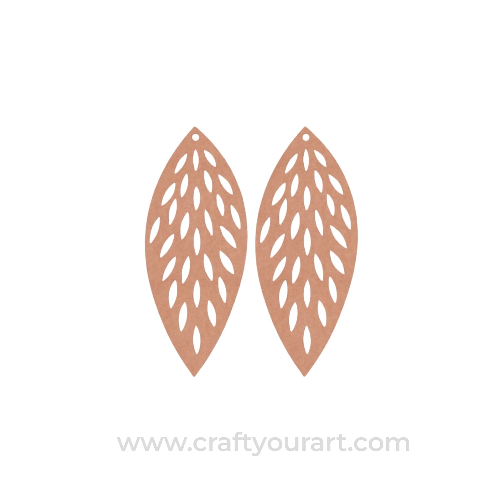 Earrings MDF Design 258