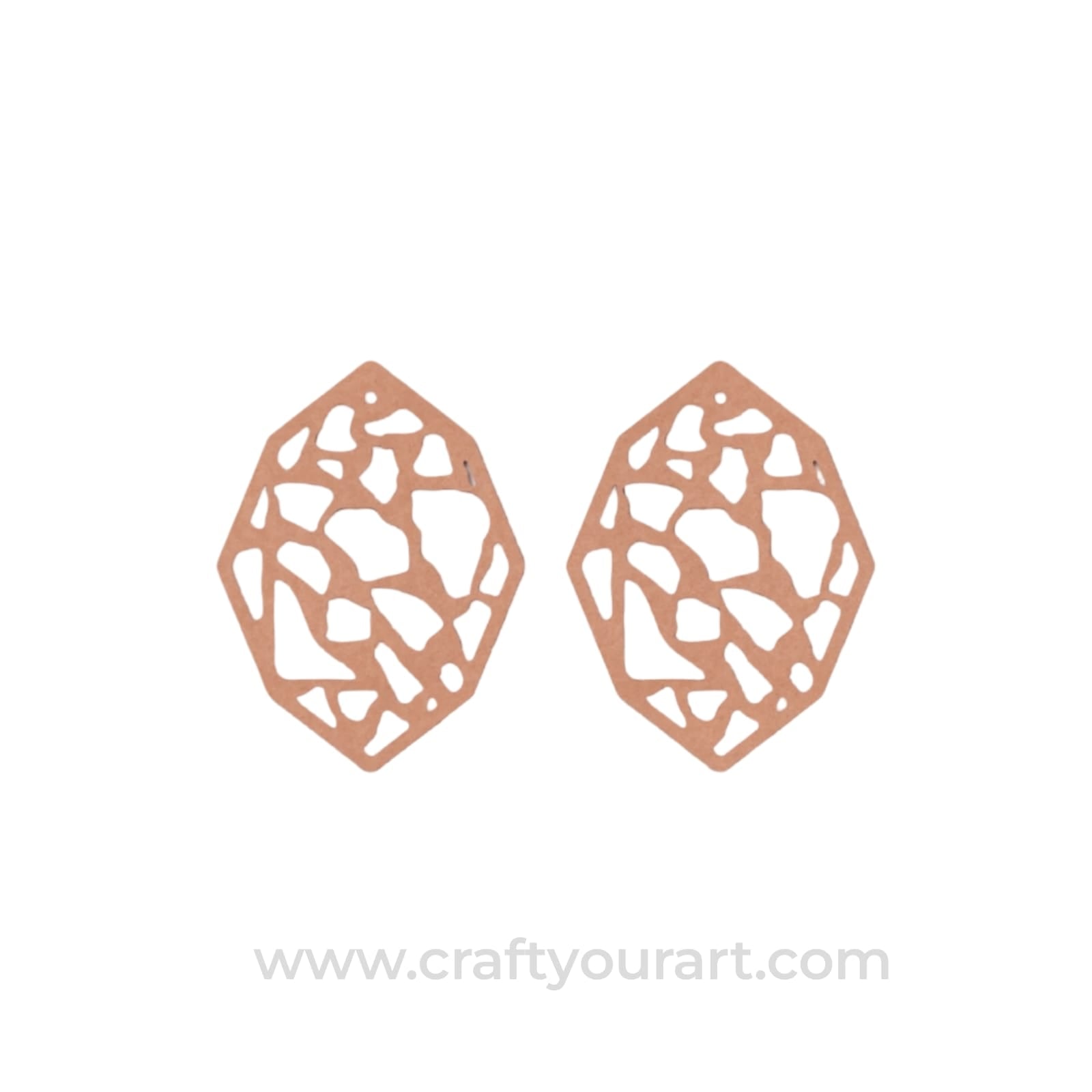 Earrings MDF Design 26
