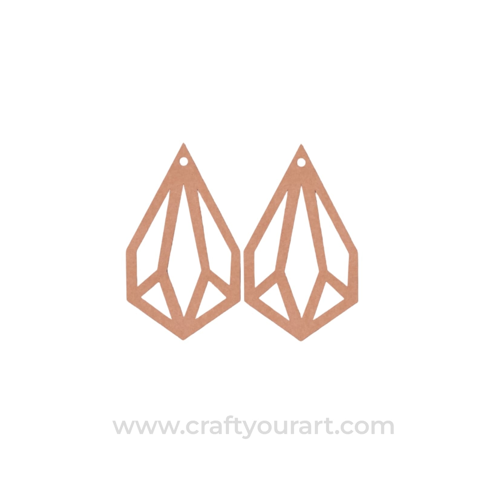 Earrings MDF Design 262