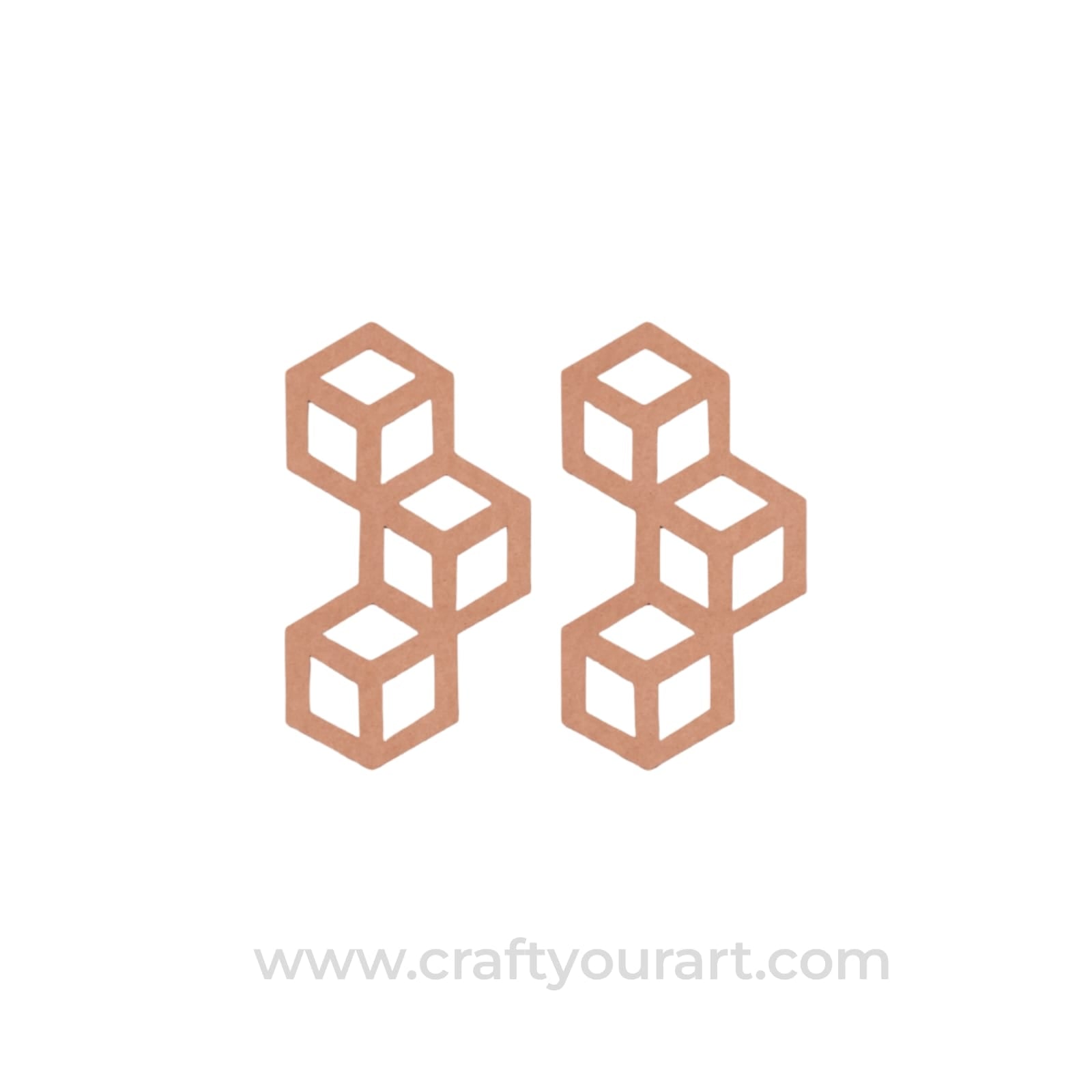 Earrings MDF Design 263