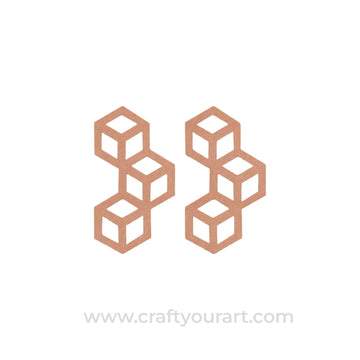 Earrings MDF Design 263