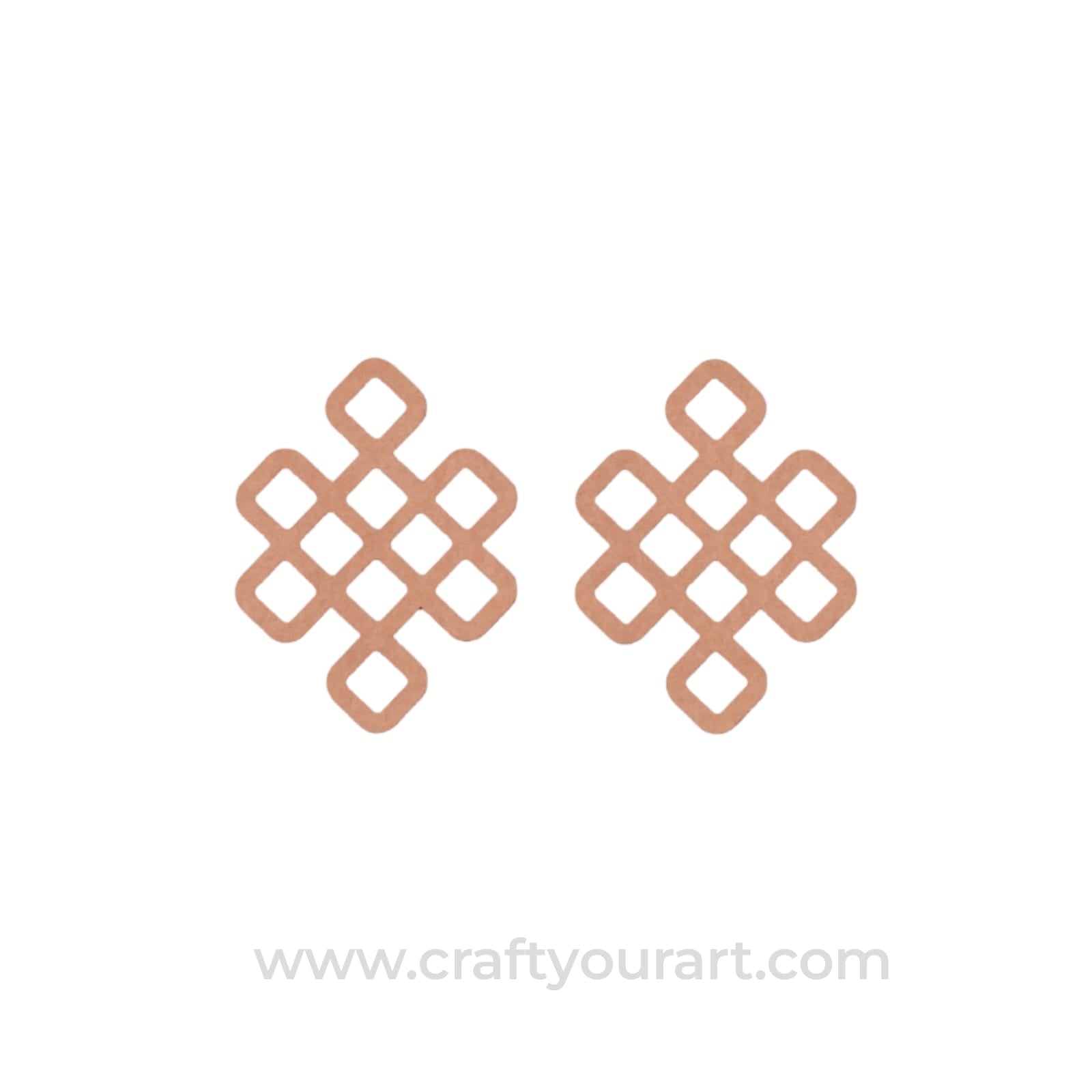 Earrings MDF Design 265