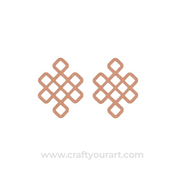 Earrings MDF Design 265