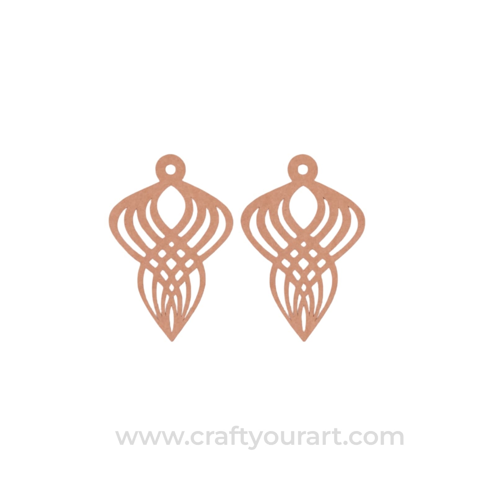 Earrings MDF Design 266