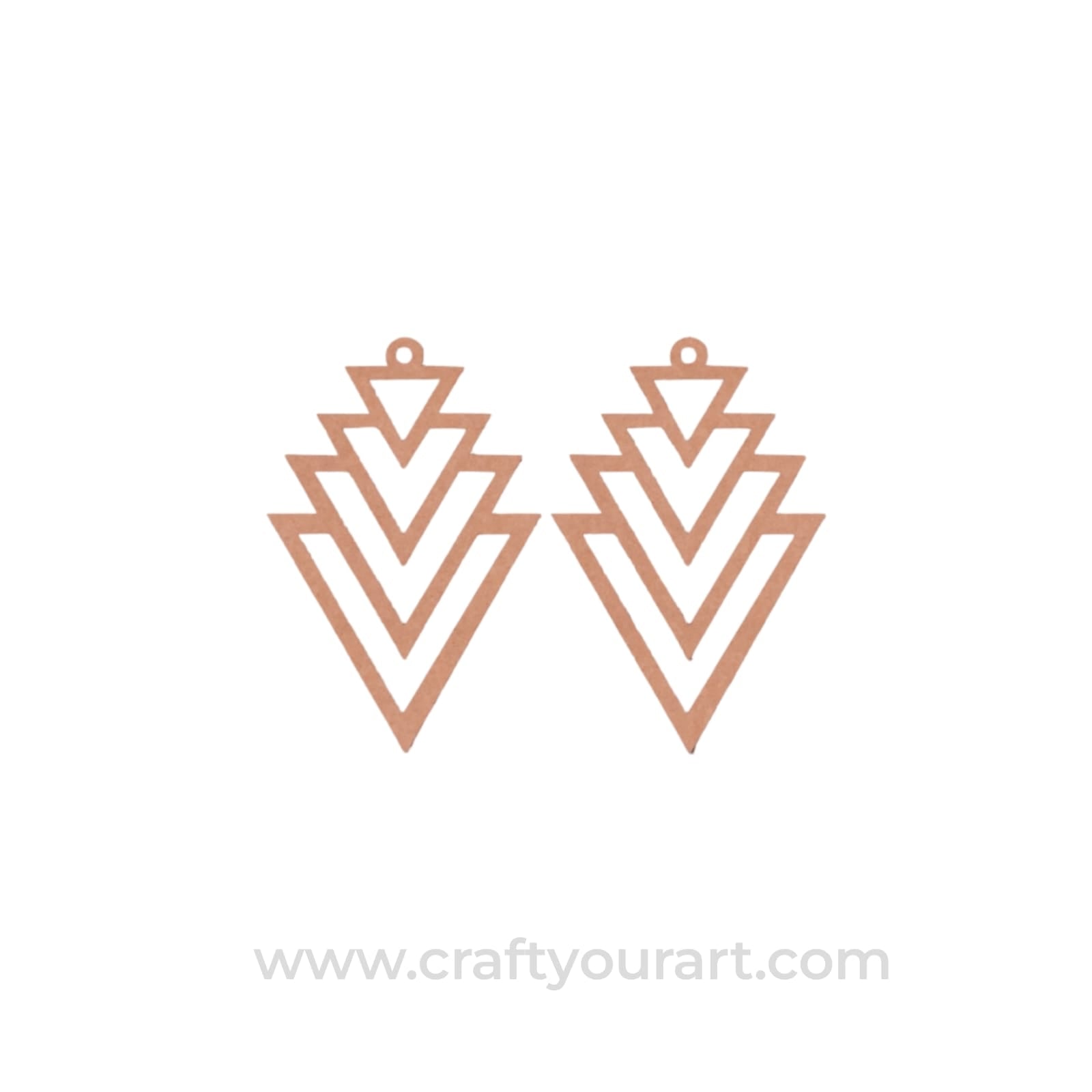 Earrings MDF Design 267