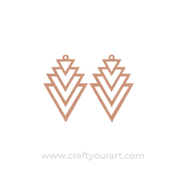 Earrings MDF Design 267