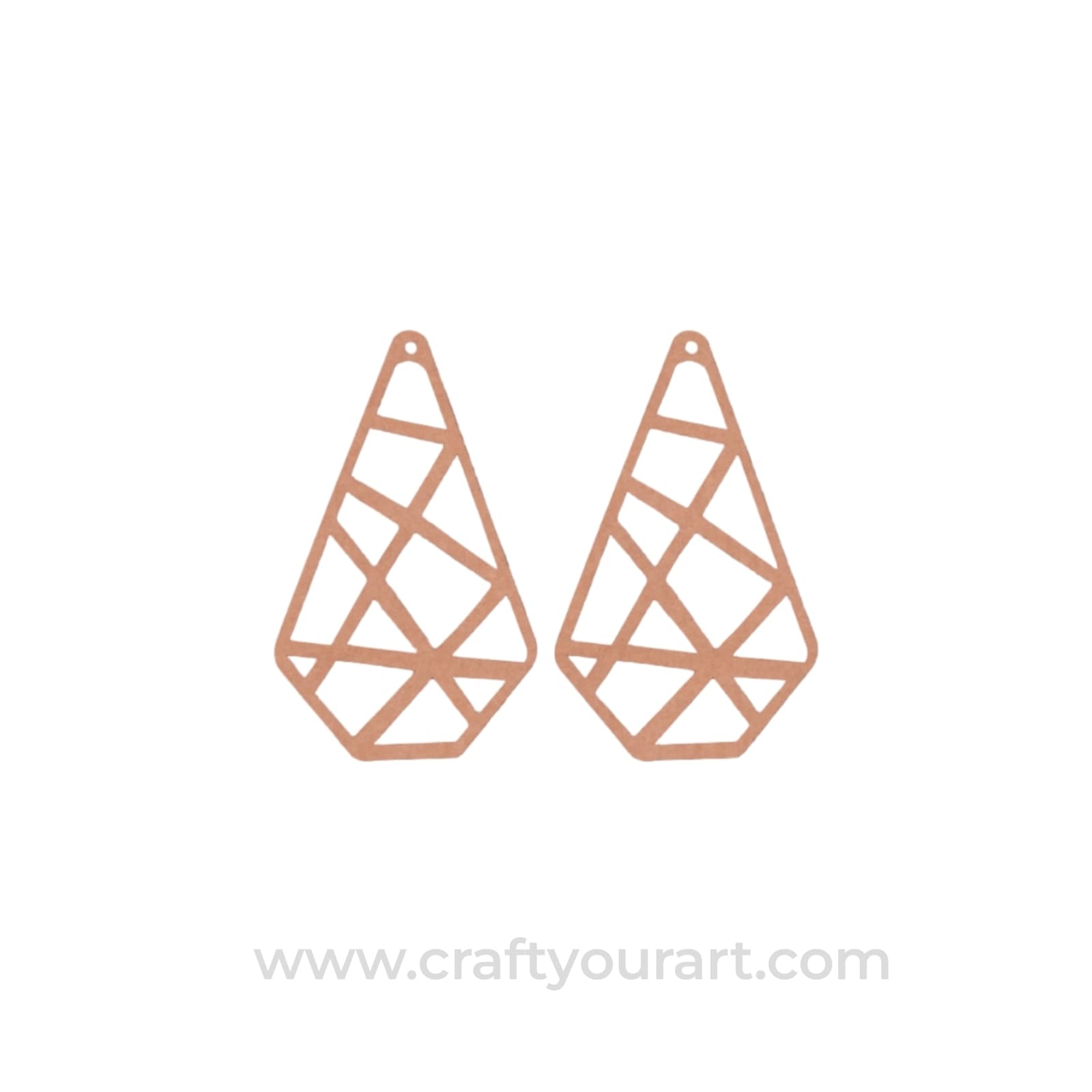 Earrings MDF Design 268