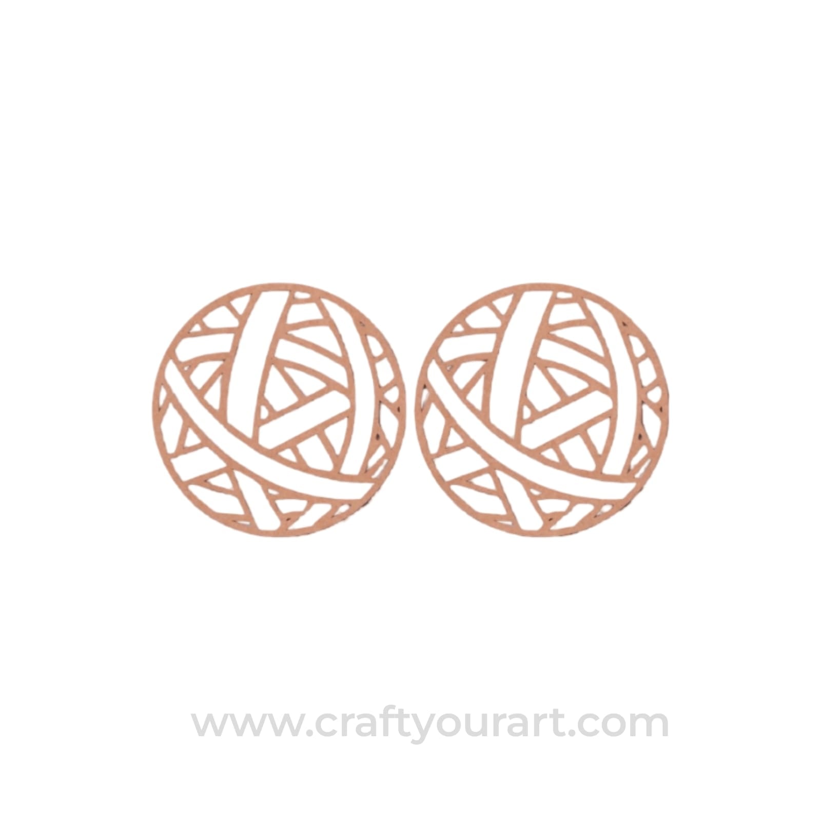 Earrings MDF Design 269
