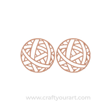 Earrings MDF Design 269