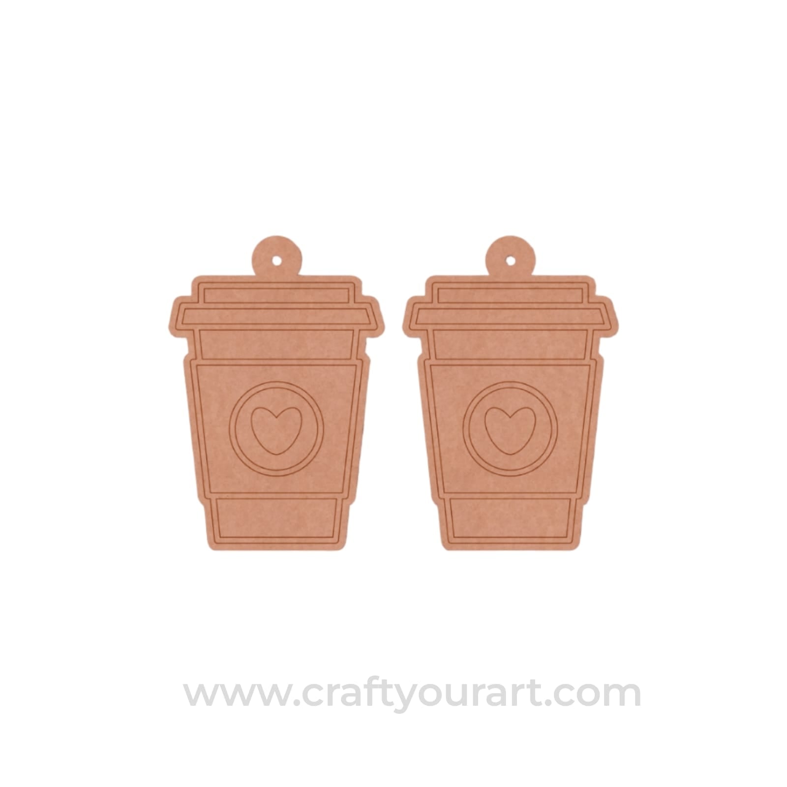 Earrings MDF Design 27