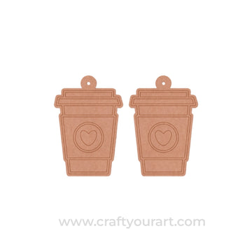 Earrings MDF Design 27