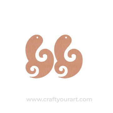 Earrings MDF Design 270