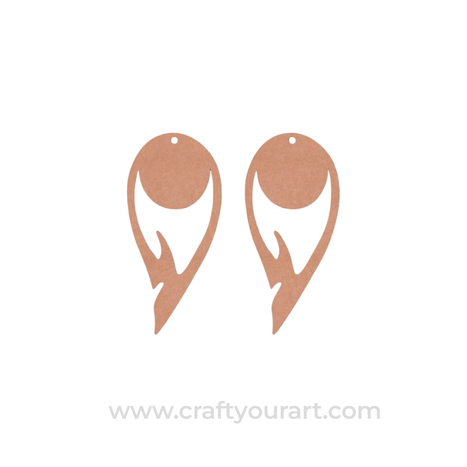 Earrings MDF Design 272
